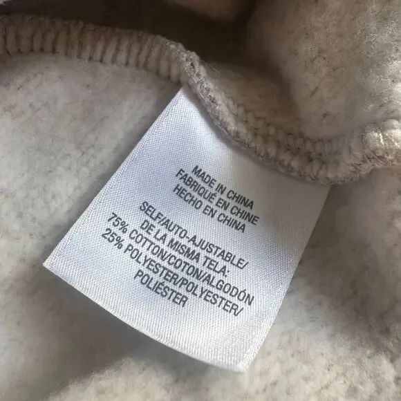 Favorite Daughter Collegiate Cotton Graphic Sweatshirt Size M Gray - Picture 6 of 8